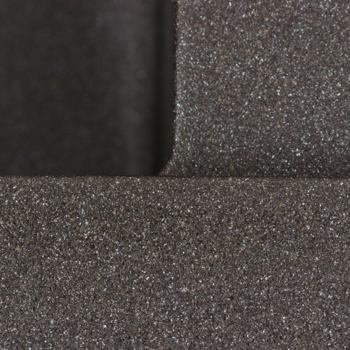 Valeso Cascada 7050 morion - matte ceramic granite sink 70/50 cm for kitchen