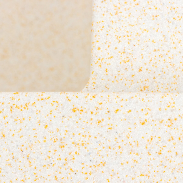 Valeso Cascada 7050 sand - kitchen 70 cm sink made of artificial stone in sand color