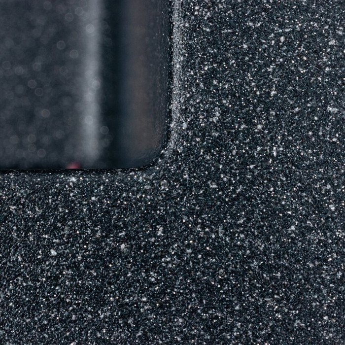 Valeso Davina 5750 антрацит — гранітна кухонна мийка з крилом та глибокою чашею