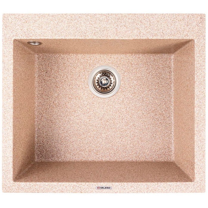 Valeso Davina 5750 Карамель — врізний гранітна кухонна мийка для зручності на кухні