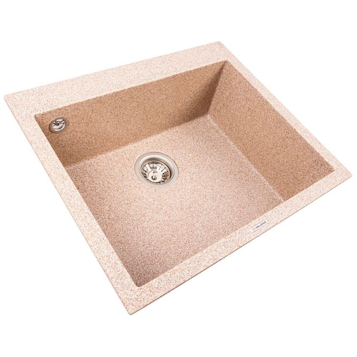 Valeso Davina 5750 Карамель — врізний гранітна кухонна мийка для зручності на кухні