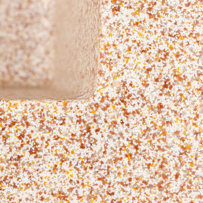 Valeso Davina 5750 Карамель — врізний гранітна кухонна мийка для зручності на кухні