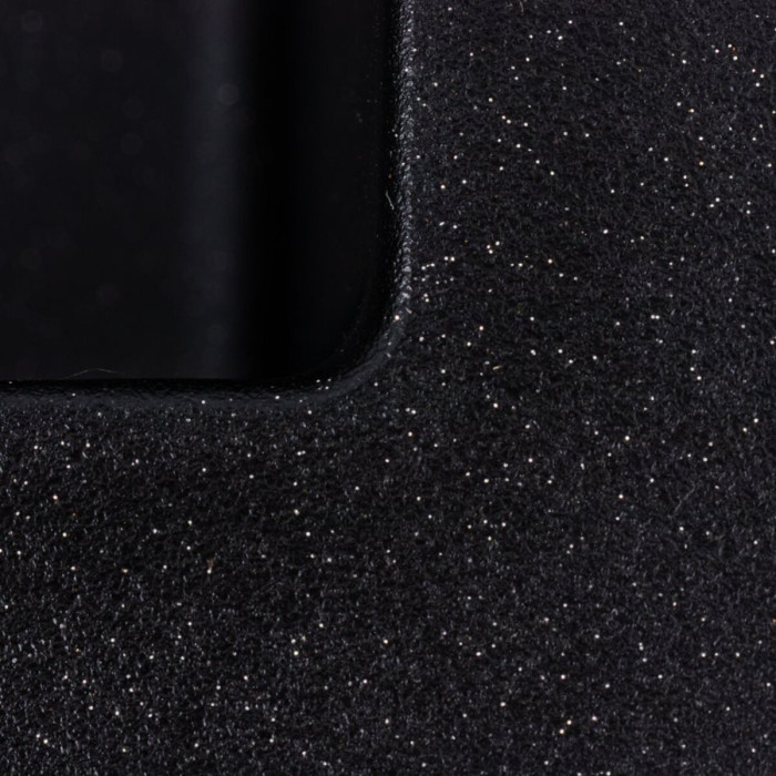 Valeso Davina 5750 Чорний металик — глибока гранітна мийка 57 см для кухні