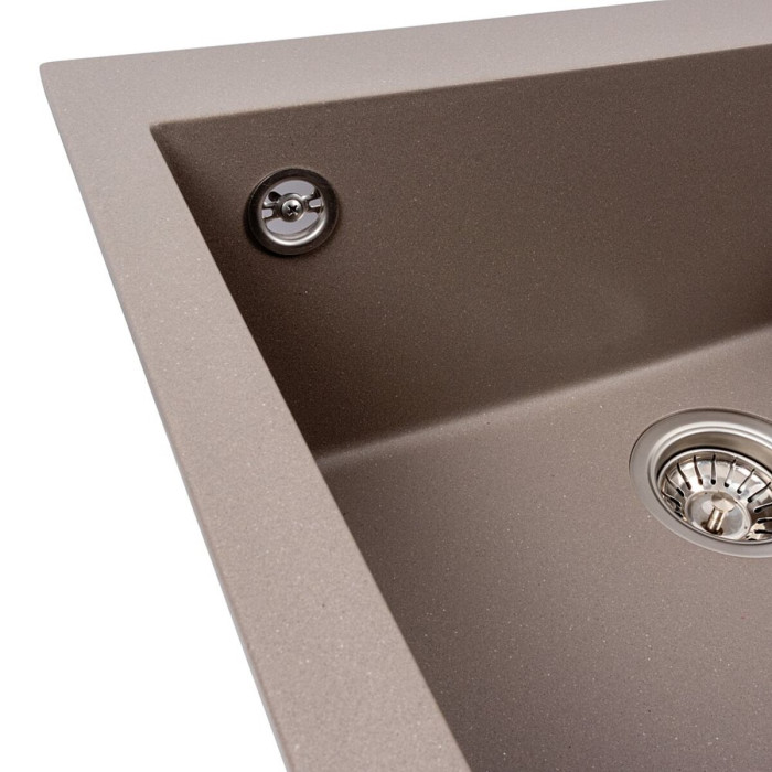 Valeso Davina 5750 дюна — гранітна прямокутна кухонна мийка 57 см без сушилки