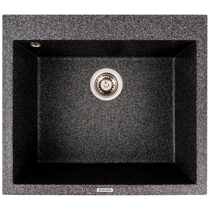 Valeso Davina 5750 Графіт — врізний гранітна мийка 57 см для кухні