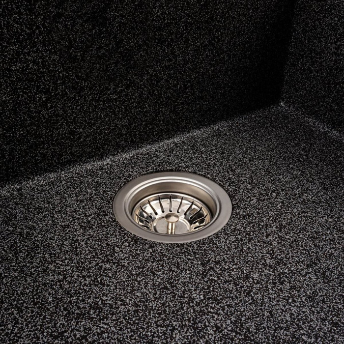 Valeso Davina 5750 Графіт — врізний гранітна мийка 57 см для кухні