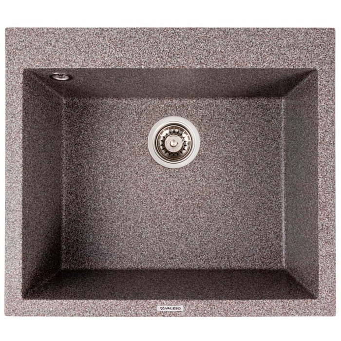 Valeso Davina 5750 Мікс — гранітна кухонна мийка 57 см з глибокою чашею