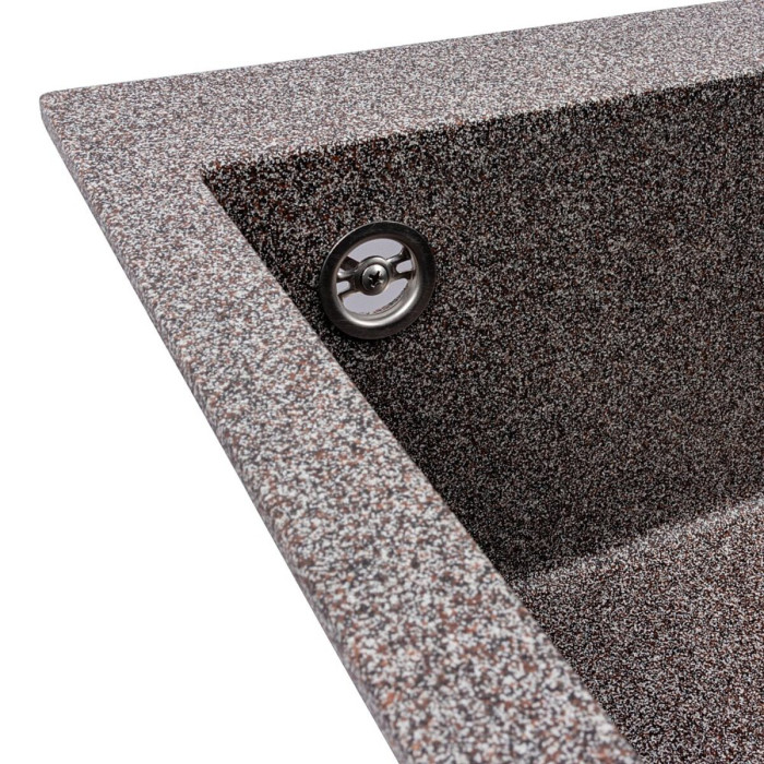 Valeso Davina 5750 Мікс — гранітна кухонна мийка 57 см з глибокою чашею