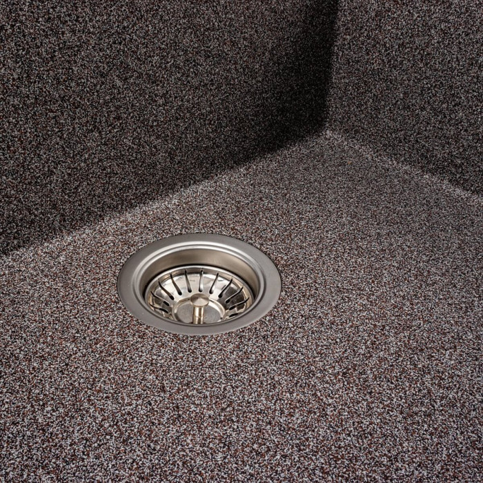 Valeso Davina 5750 Мікс — гранітна кухонна мийка 57 см з глибокою чашею