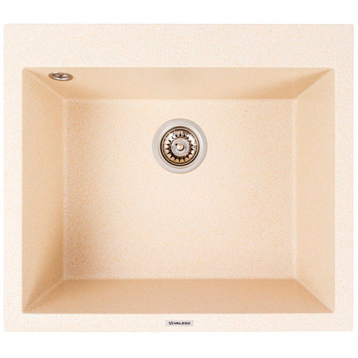 Valeso Davina 5750 Пісок – гранітна кухонна мийка 57 см з глибокою чашею