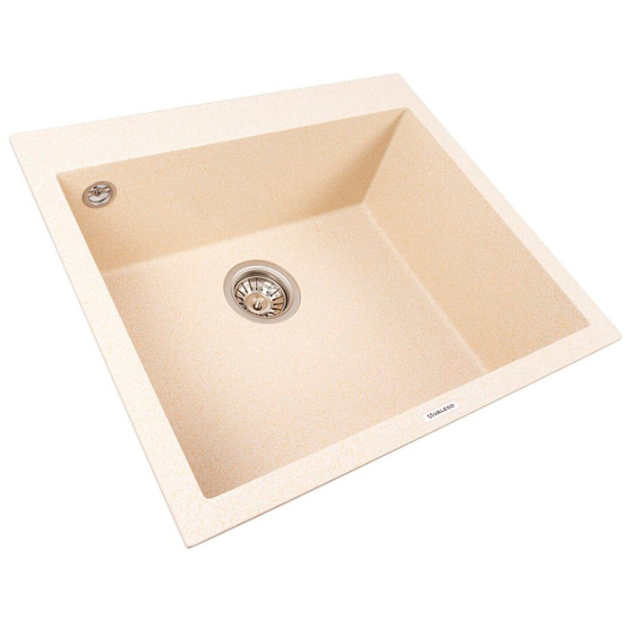 Valeso Davina 5750 Пісок – гранітна кухонна мийка 57 см з глибокою чашею