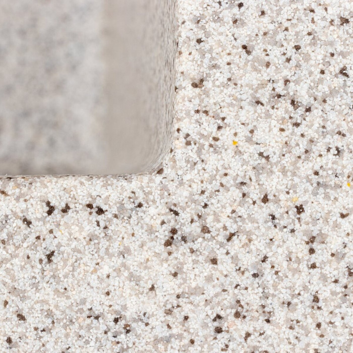 Valeso Davina 5750 Сірий — гранітна кухонна мийка 57 см з глибокою чашею