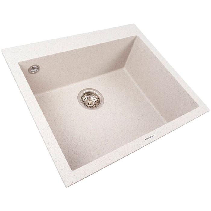 Valeso Davina 5750 Топаз — гранітна кухонна мийка 57 см з глибокою чашею
