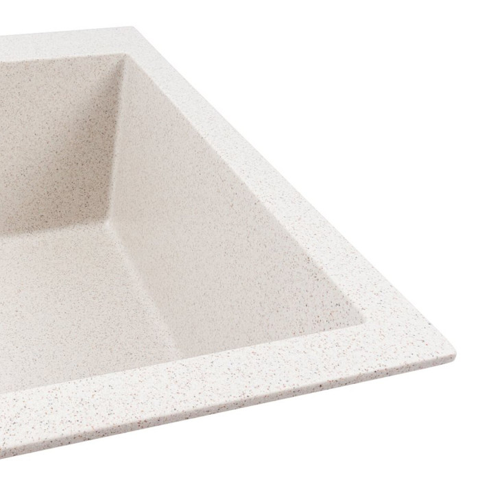 Valeso Davina 5750 Топаз — гранітна кухонна мийка 57 см з глибокою чашею