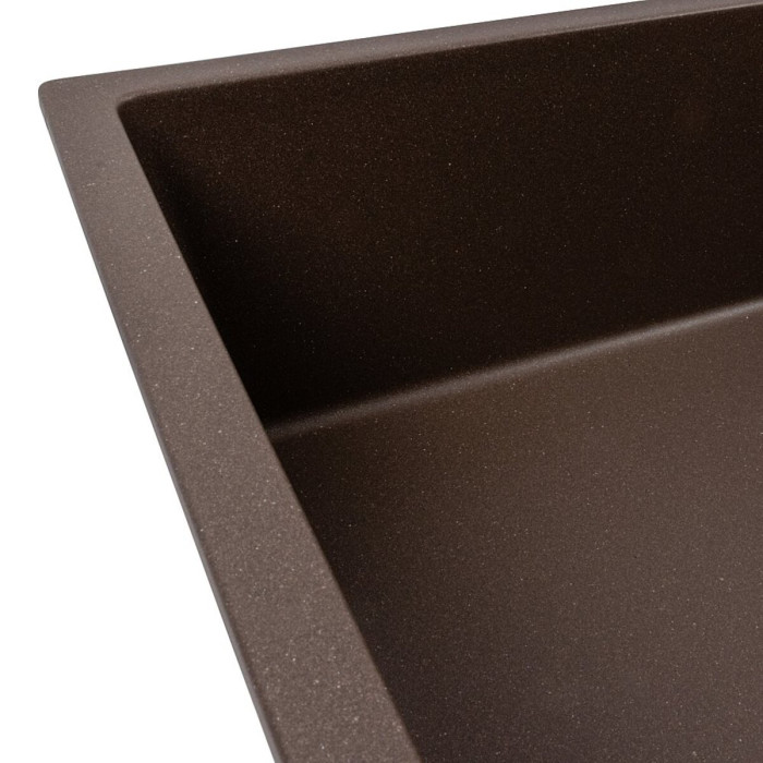Valeso Diamond 8650 Dark Rock – 86 cm composite kitchen sink with large bowl