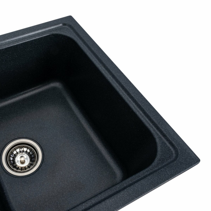 Valeso Equatoria 7950 anthracite|granite sink 79 by 50 cm with two large bowls for the kitchen