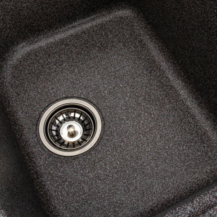 Valeso Equatoria 7950 Mix - double-bowl inset sink made of artificial stone in an original color scheme
