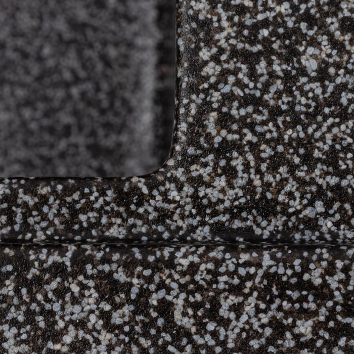 Valeso Esteris 6550 Graphite — 65 cm composite kitchen sink with drainer