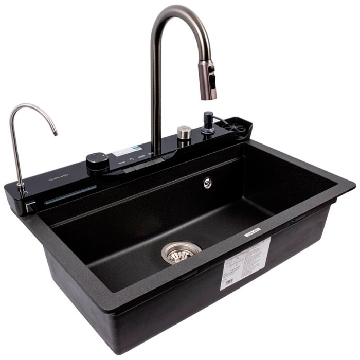 Valeso Evanora 7546 Morion – 75 cm kitchen station with granite sink