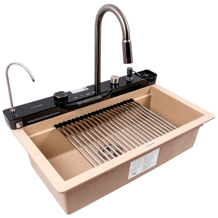 Valeso Evanora 7546 Safari – 75 cm granite inset kitchen station