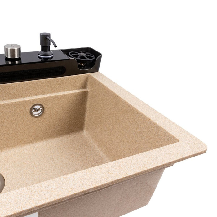 Valeso Evanora 7546 Safari – 75 cm granite inset kitchen station