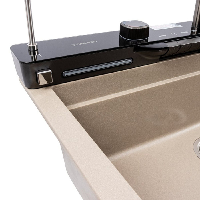 Valeso Evanora 7546 Titanium – 75 cm kitchen set with quartz sink