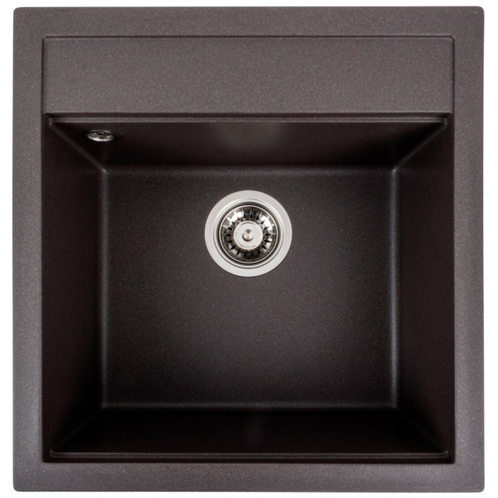 Valeso Fiesta 5149 grenadine — square inset sink 51 cm made of artificial stone