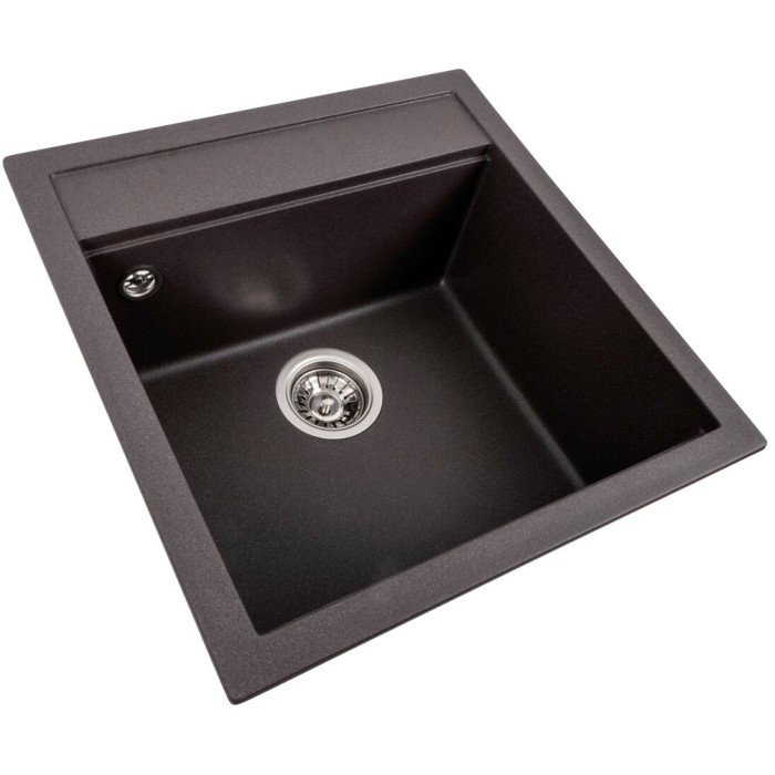 Valeso Fiesta 5149 grenadine — square inset sink 51 cm made of artificial stone