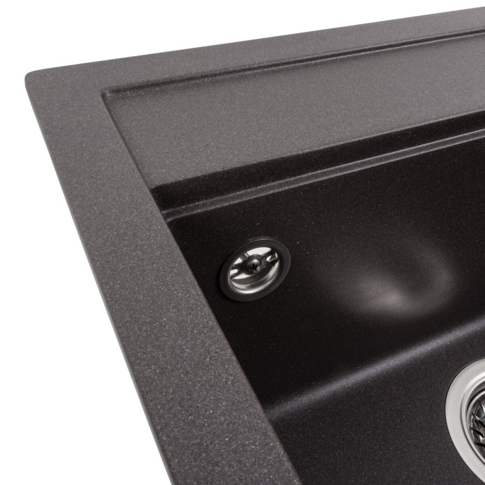 Valeso Fiesta 5149 grenadine — square inset sink 51 cm made of artificial stone