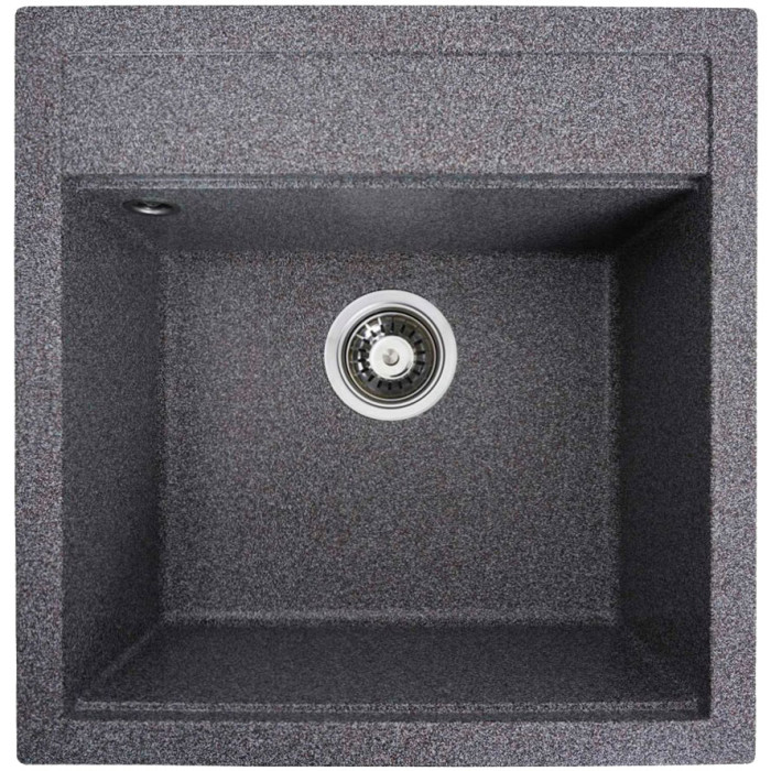 Valeso Fiesta 5149 mix – 51 cm wide composite sink for the kitchen; 19 cm depth; 110 mm drain for European siphon