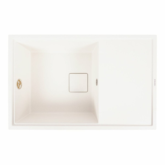 Valeso Galans 7950 snow white - 79 cm kitchen sink inset for countertop Valeso Galans 7950 snow white - 79 cm kitchen sink inset for countertop