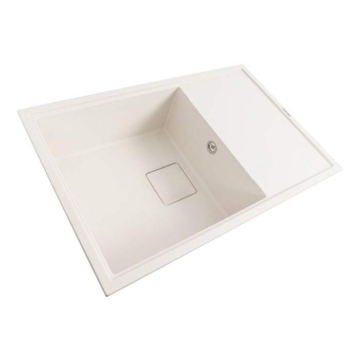 Valeso Galans 7950 snow white - 79 cm kitchen sink inset for countertop