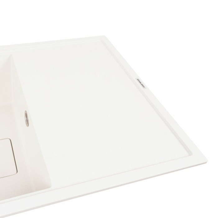 Valeso Galans 7950 snow white - 79 cm kitchen sink inset for countertop