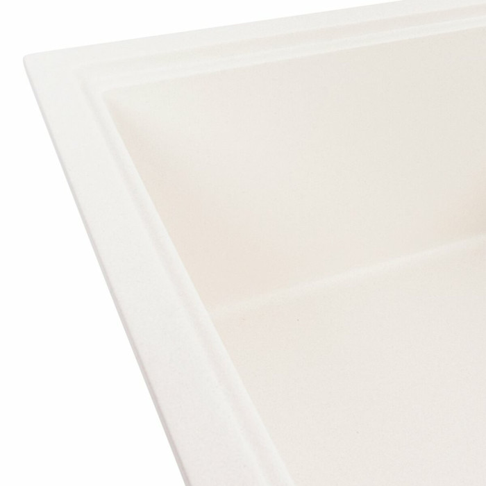 Valeso Galans 7950 snow white - 79 cm kitchen sink inset for countertop