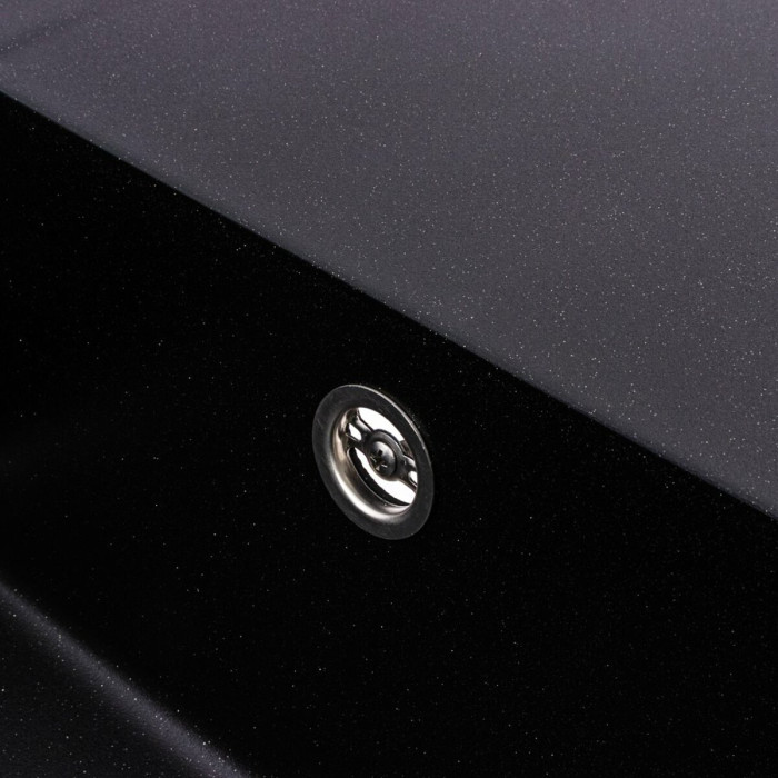 Valeso Galans 7950 Black Metallic — Built-in Kitchen Sink 79×50 cm