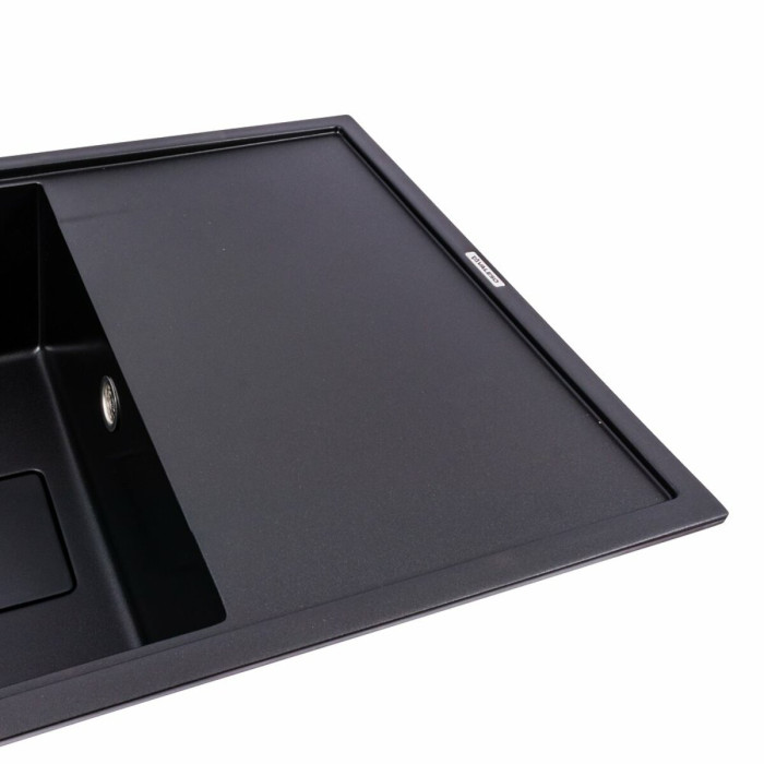Valeso Galans 7950 black - 79/50 cm rectangular built-in stone sink