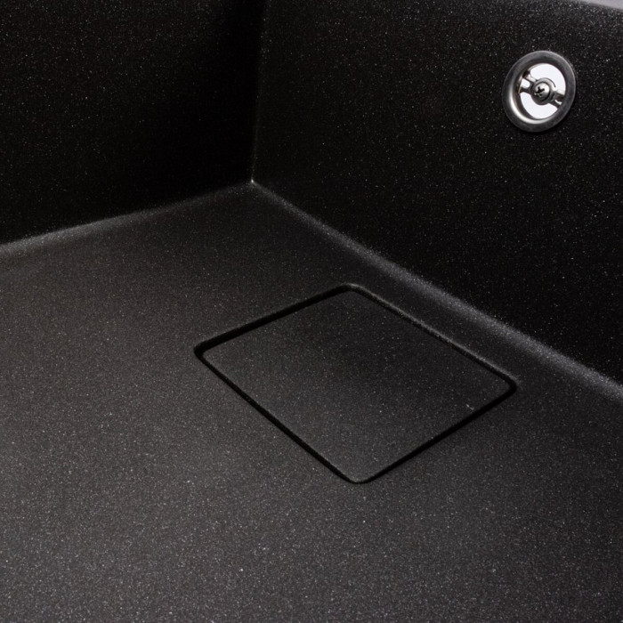 Valeso Galans 7850 morion - 78 cm granite kitchen sink with dish platform