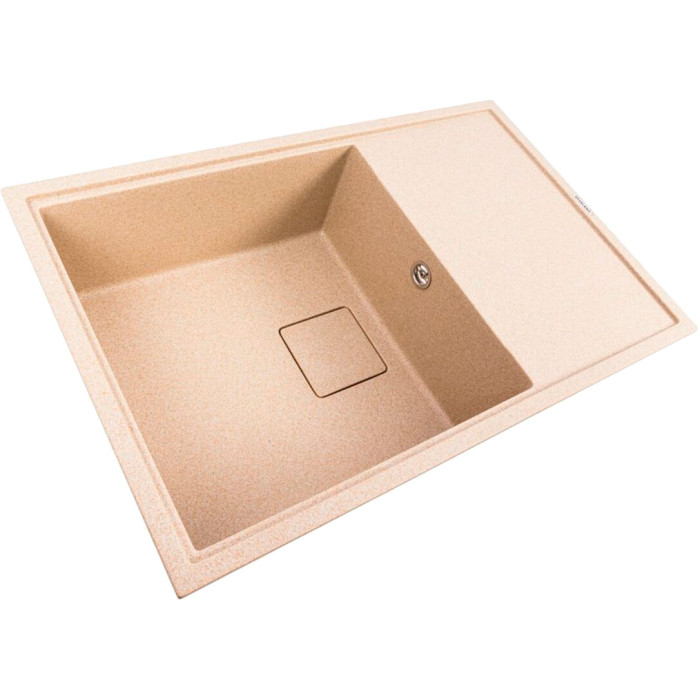 Valeso Galans 7950 safari - 79 cm built-in ceramic granite sink with wing