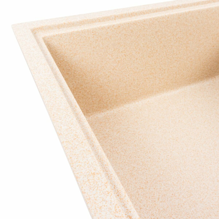 Valeso Galans 7950 safari - 79 cm built-in ceramic granite sink with wing