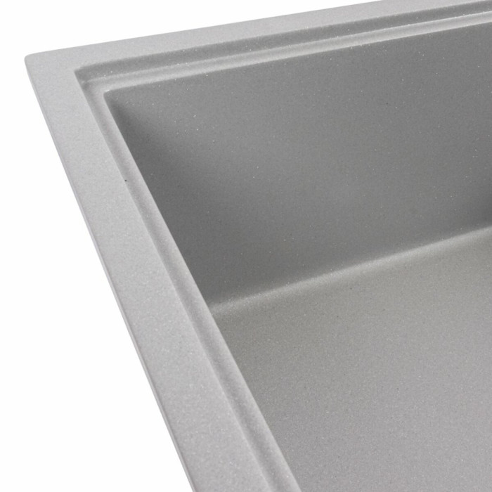 Valeso Galans 7950 Grey Metallic – rectangular 79 cm quartz kitchen sink