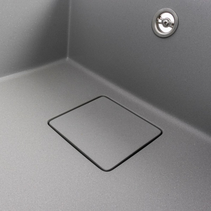 Valeso Galans 7950 Grey Metallic – rectangular 79 cm quartz kitchen sink