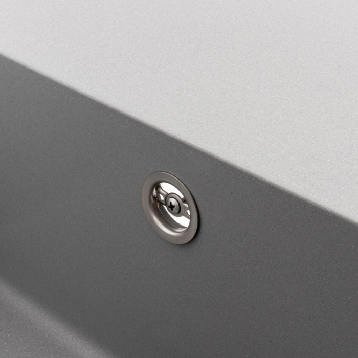 Valeso Galans 7950 Grey Metallic – rectangular 79 cm quartz kitchen sink