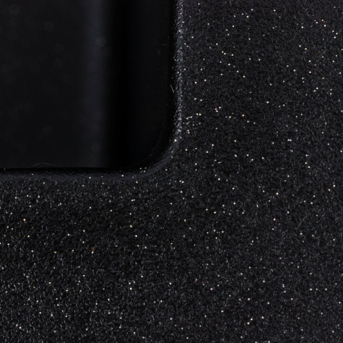 Valeso 5050 Galax Black Metallic — granite sink 50 cm wide with matte finish