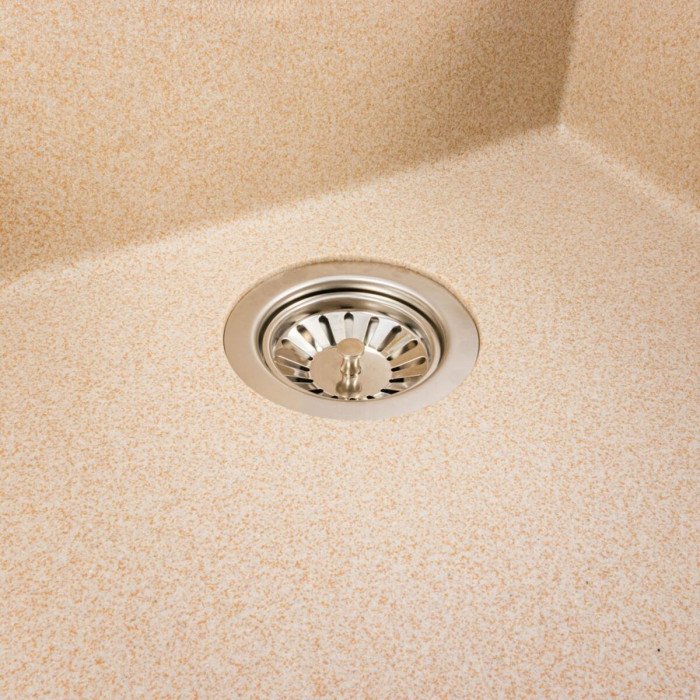 Valeso Galax 5050 Safari — inset kitchen countertop sink, 50 cm wide
