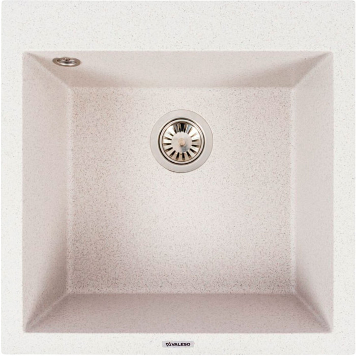 Valeso Galax 5050 topaz - 50 cm stone sink for top-mounted kitchen installation