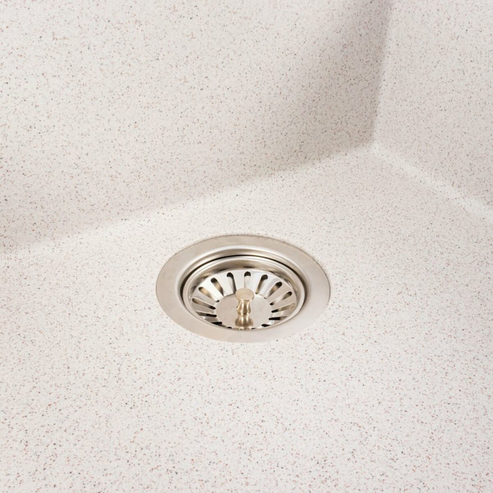 Valeso Galax 5050 topaz - 50 cm stone sink for top-mounted kitchen installation
