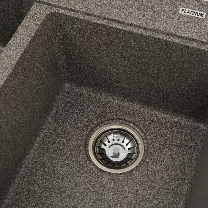 Valeso Harmony 7850 мікс – композитна двучашева кухонна мийка шириною 78 см; врізна установка на стільницю