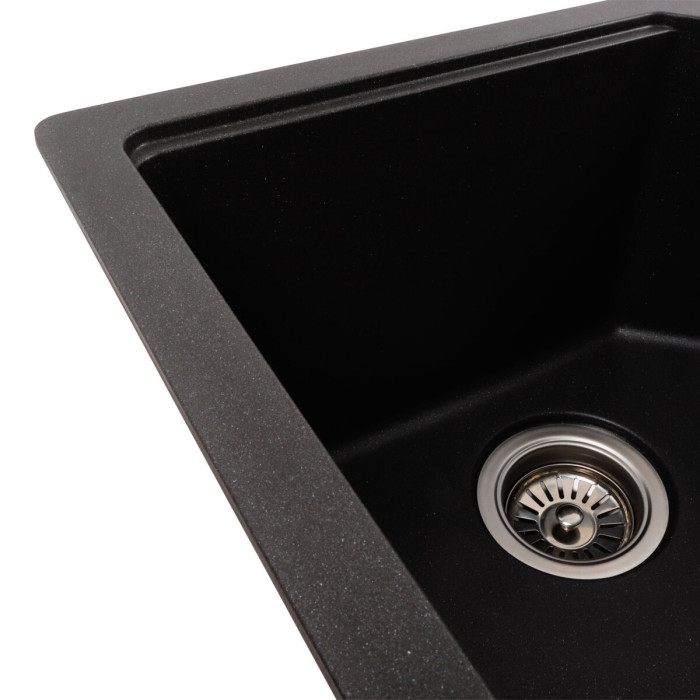 Valeso Harmony 7850 Morion – 78 cm double-bowl granite kitchen sink