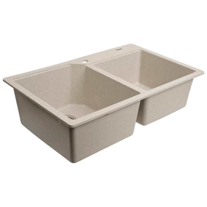 Valeso Harmony 7850 топаз - мойка гранитная 78 см двухчашевая