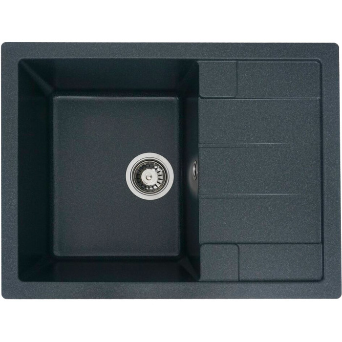 Valeso Intenso 6550 anthracite – convenient reversible 65 cm kitchen sink